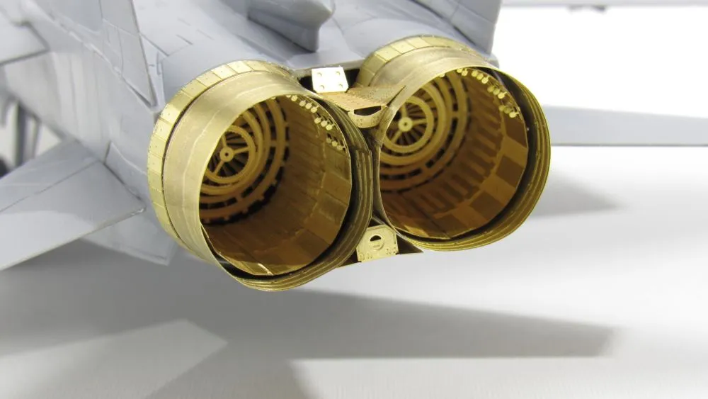 MiG-31 exhaust nozzle for Zvezda 1:72