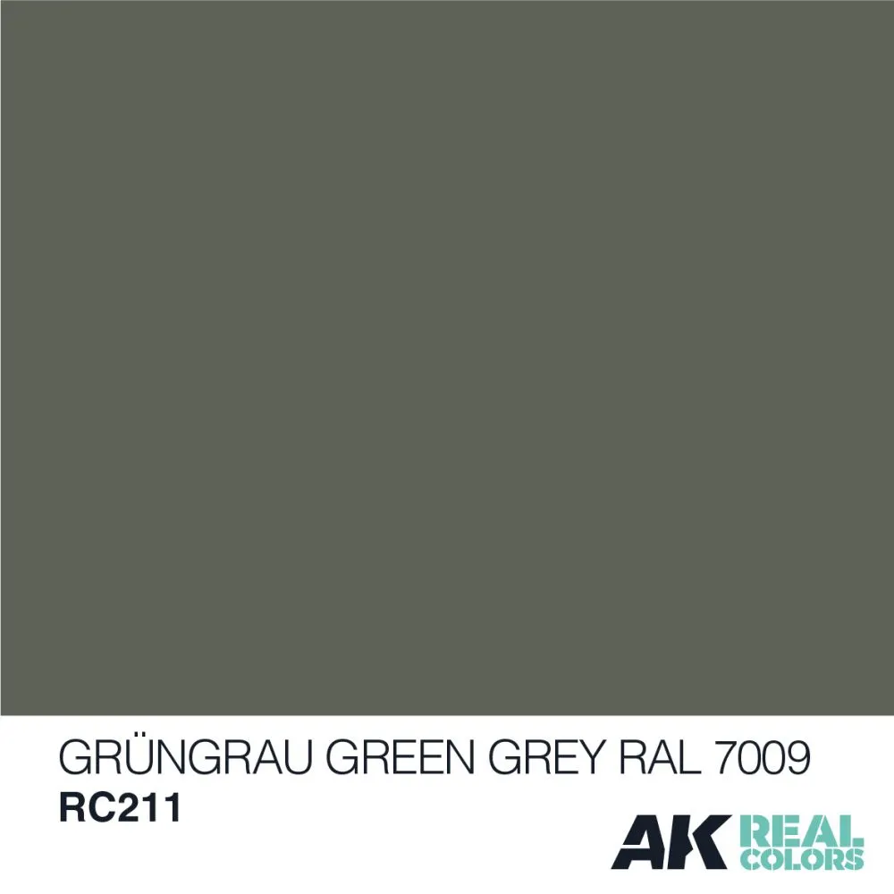 Grüngrau - Green Grey RAL 7009 (Modern) 10ml