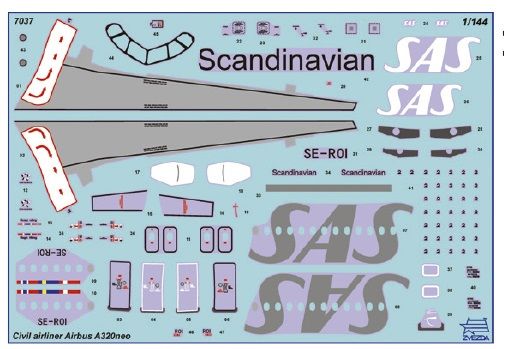 Airbus A320neo 1:144