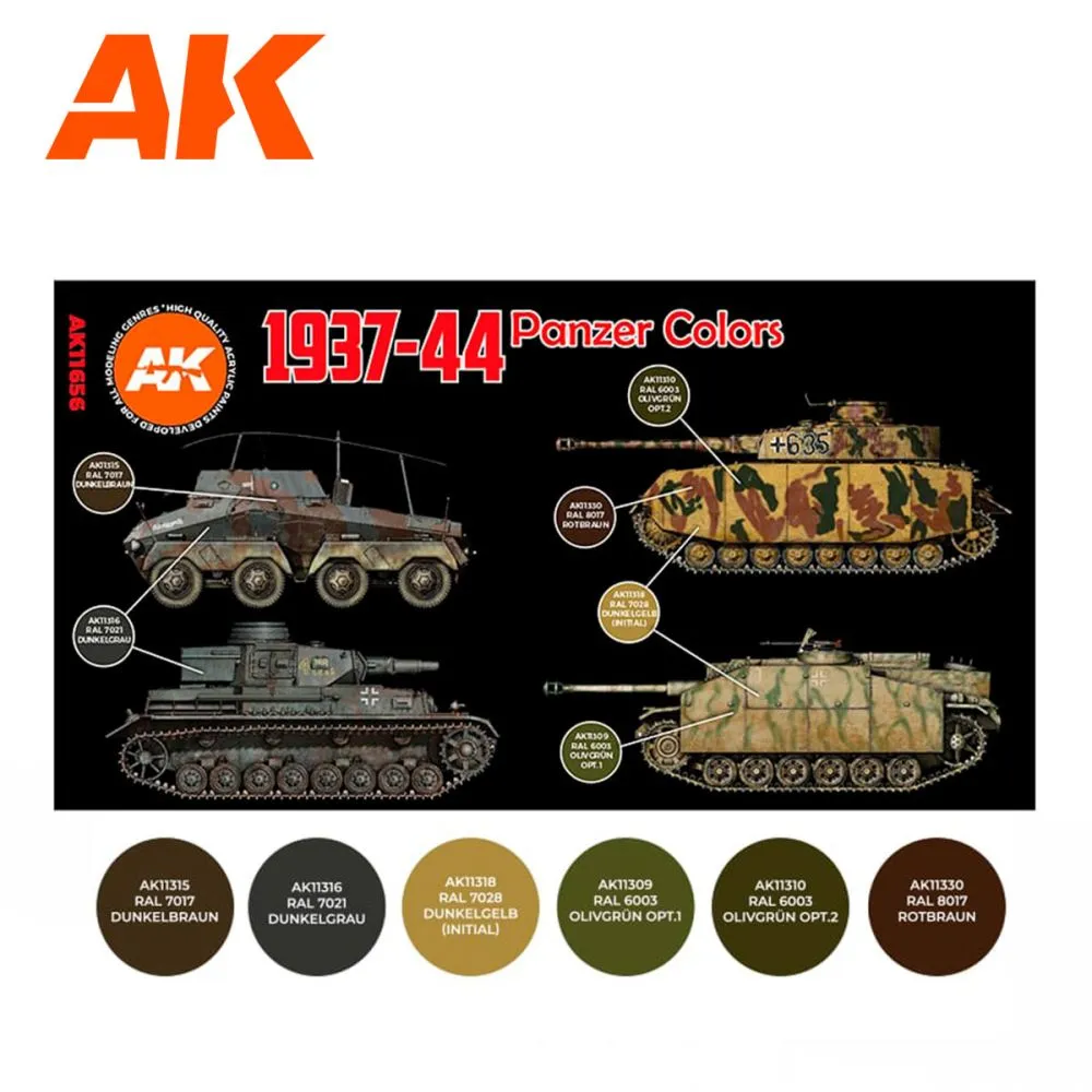 German Panzer Colors 1937-44 (3G)