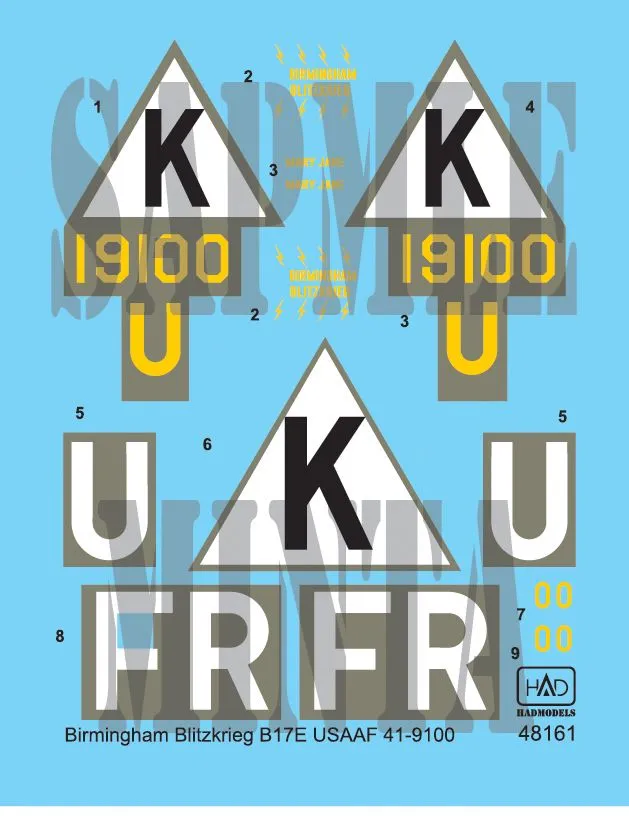 B-17E Birmingham Blitzkrieg USAAF 1:48