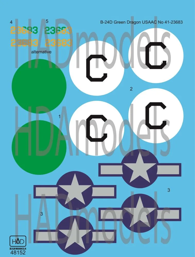 B-24D Green Dragon USAAF 1:48