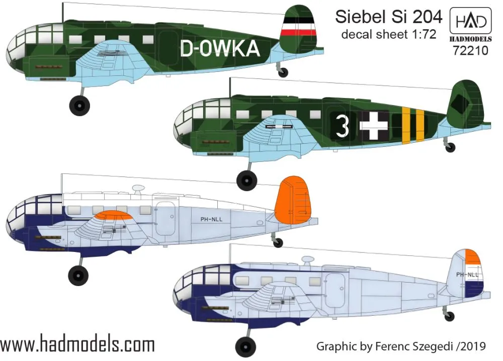 Siebel Si 204 1:72