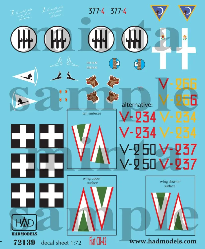 Fiat CR.42 Falco Part.2 1:72