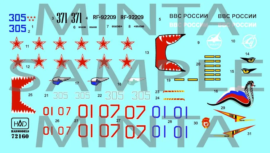 Su-27 Flanker B Part.2 1:72