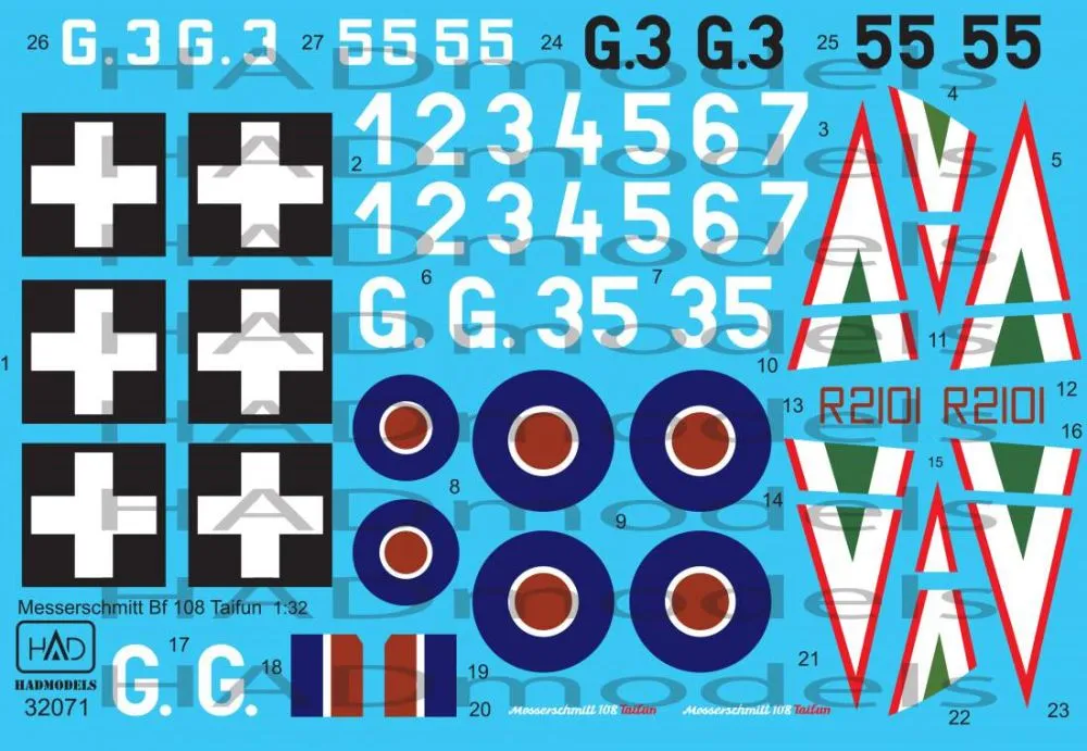 Messerschmitt Bf 108 Taifun 1:32