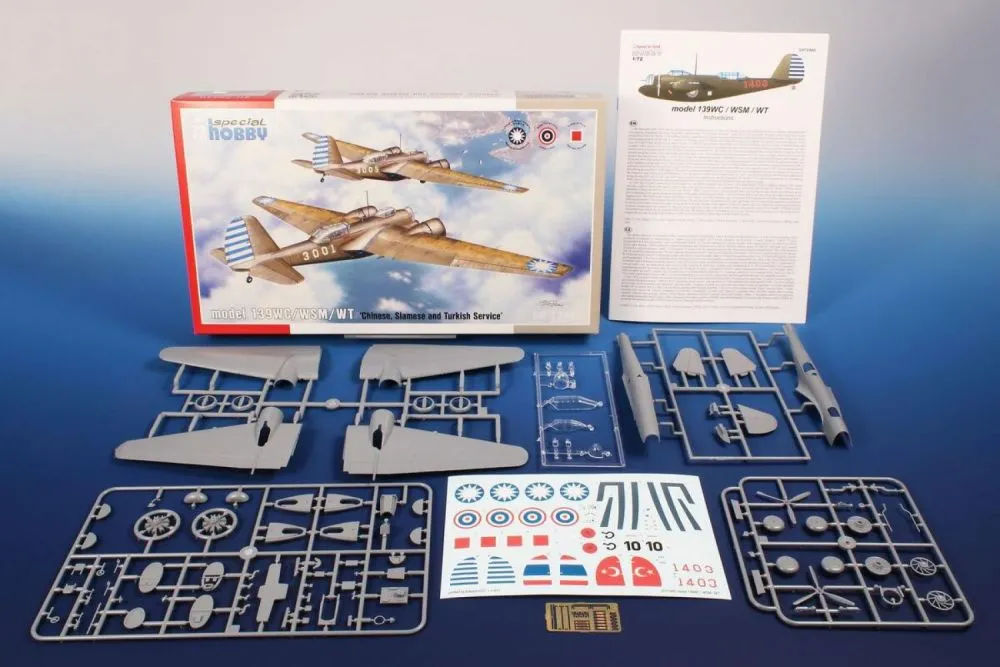 model 139WC/WSM/WT 1:72