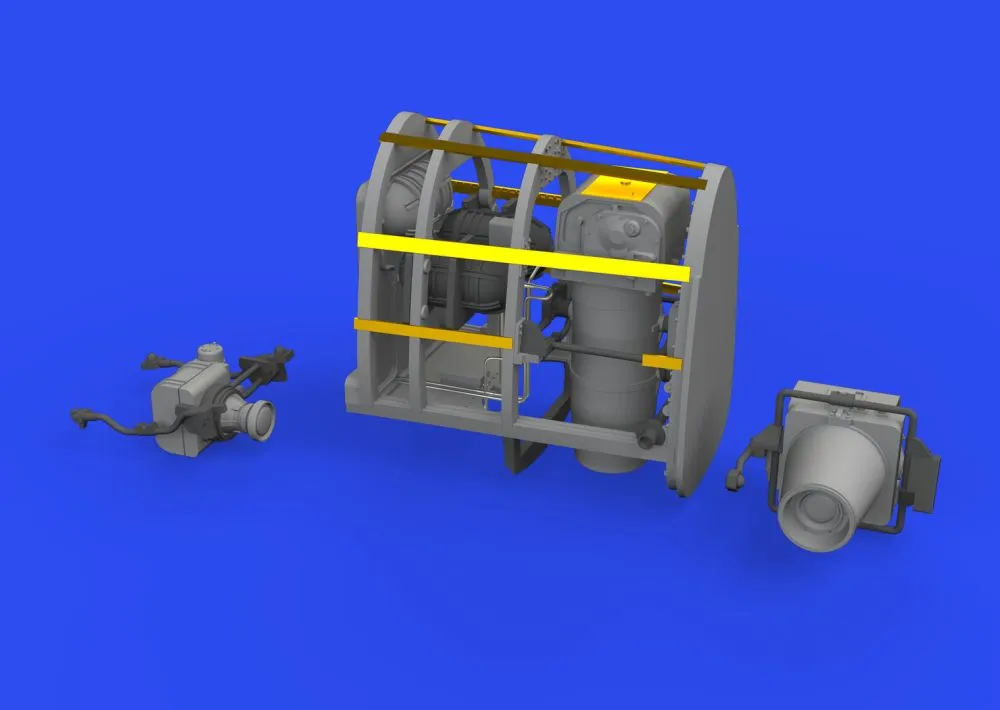 F-6D cameras for Eduard 1:48