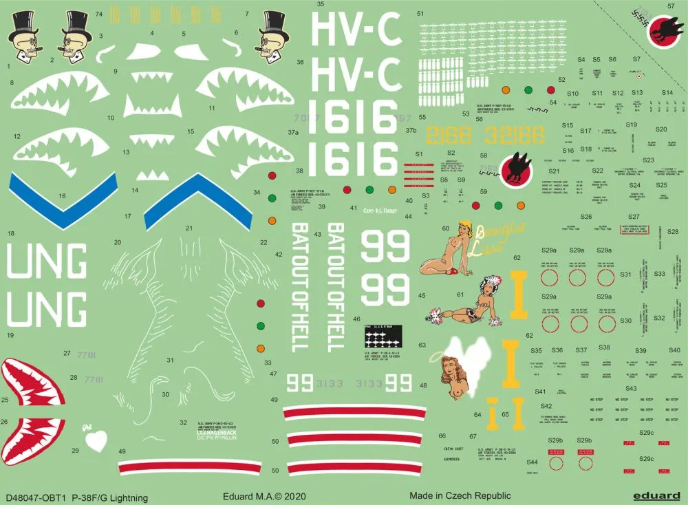 P-38F/ G 1:48