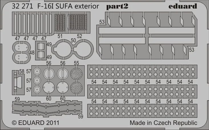 F-16I SUFA exterior for Academy 1:32