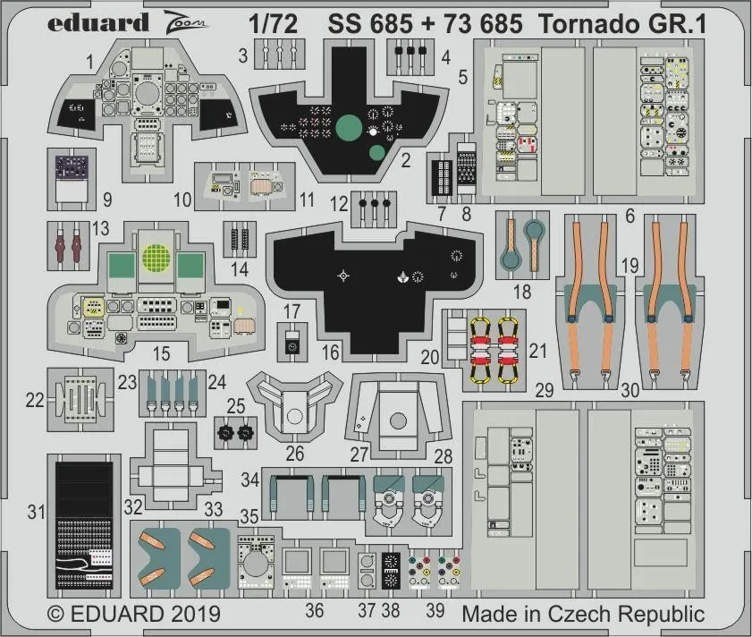 Tornado GR.1 P.E. for Italeri 1:72
