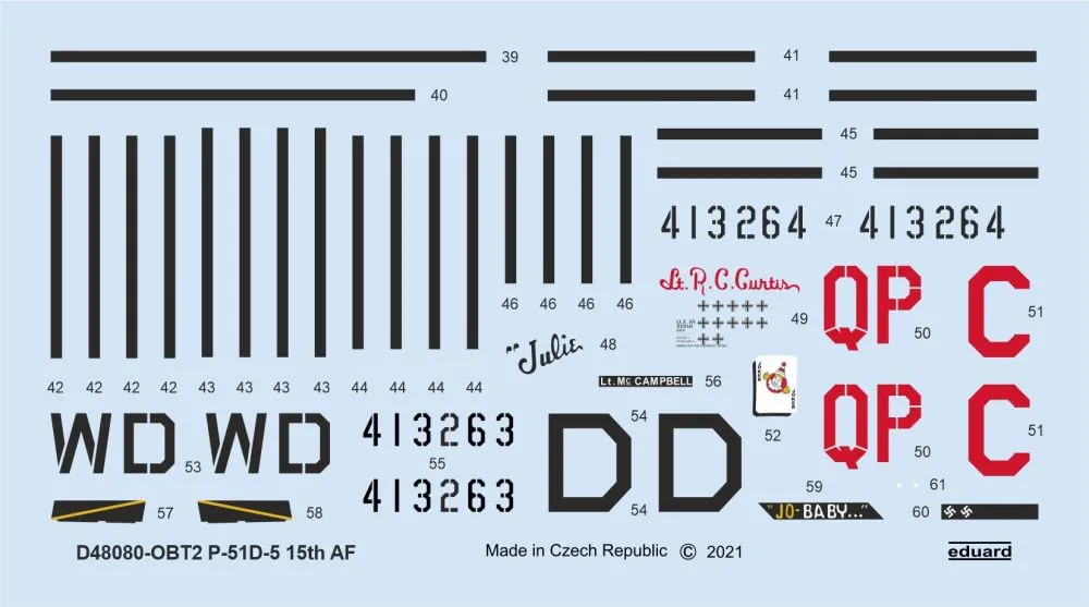 P-51D-5 "15th AF" 1:48