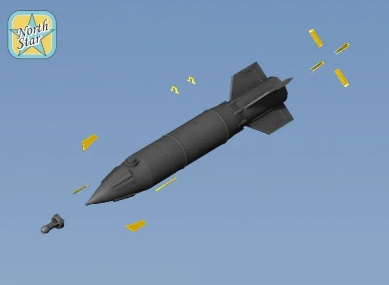 KAB-500L Laser Guided Bomb 1:48