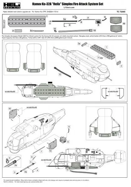 Ka-32A Simplex Fire Attack Coverion 1:72