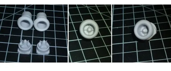 Ka-27/32 Helix Engine Intake Cowling 1:48