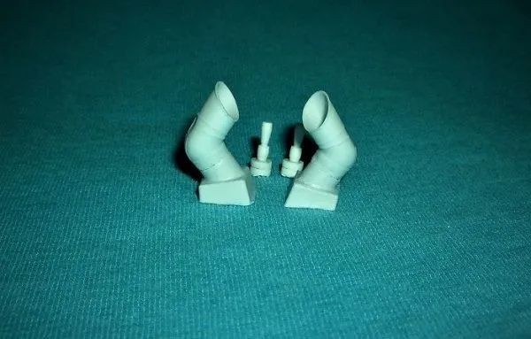 Mil Mi-8M/MTV Exhaust Nozzles 1:72