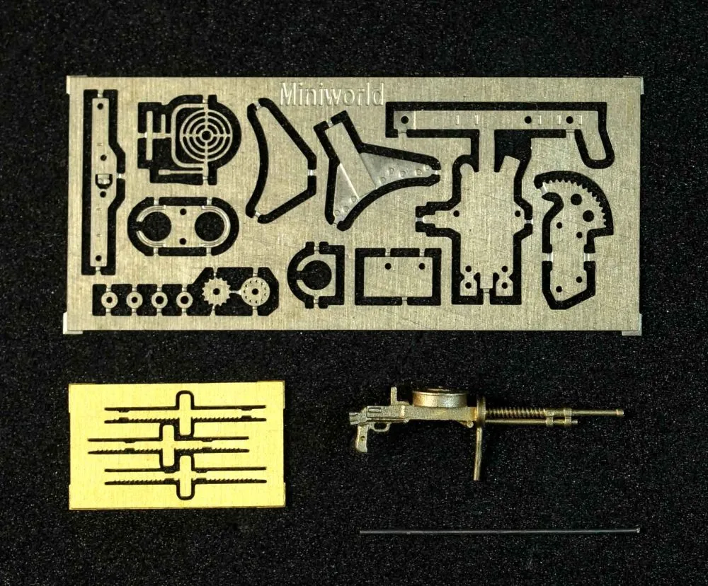 DT-29 MG (early) on mount P-40 1:72