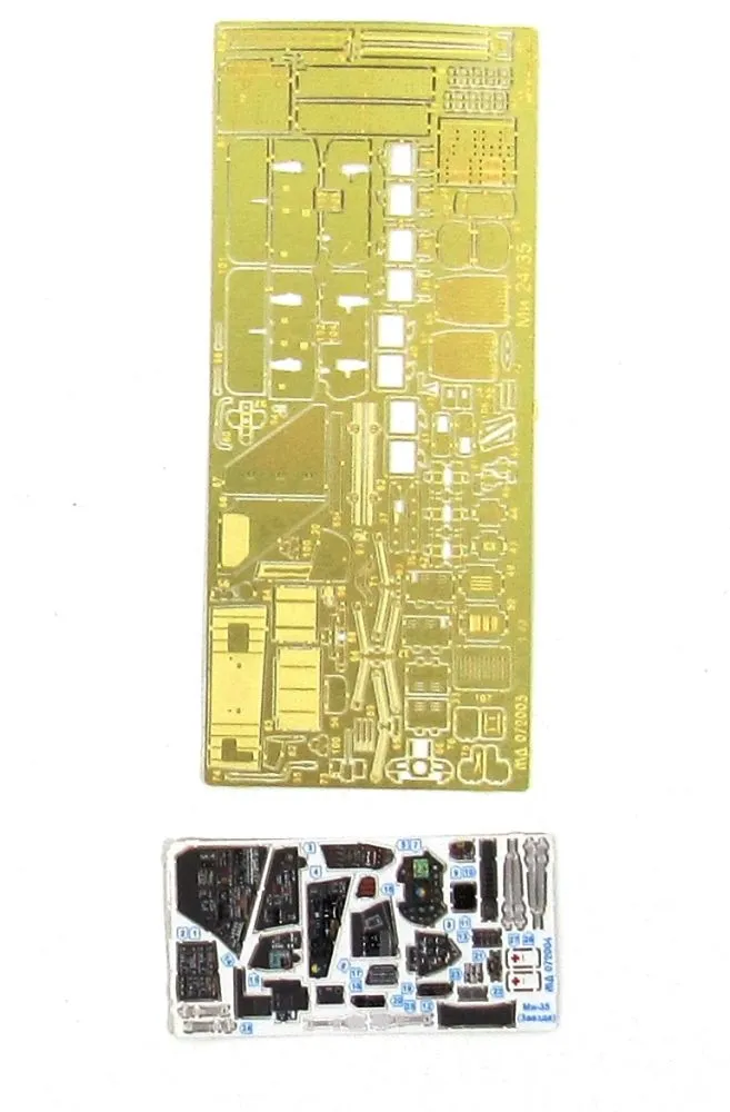 Mil Mi-35 interior set (color) for Zvezda 1:72