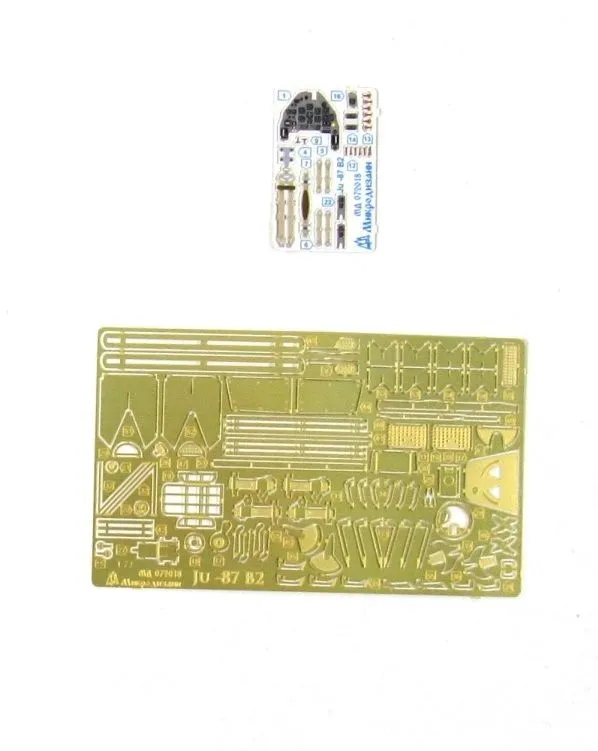 Ju 87B-2 detail set (color) for Zvezda 1:72