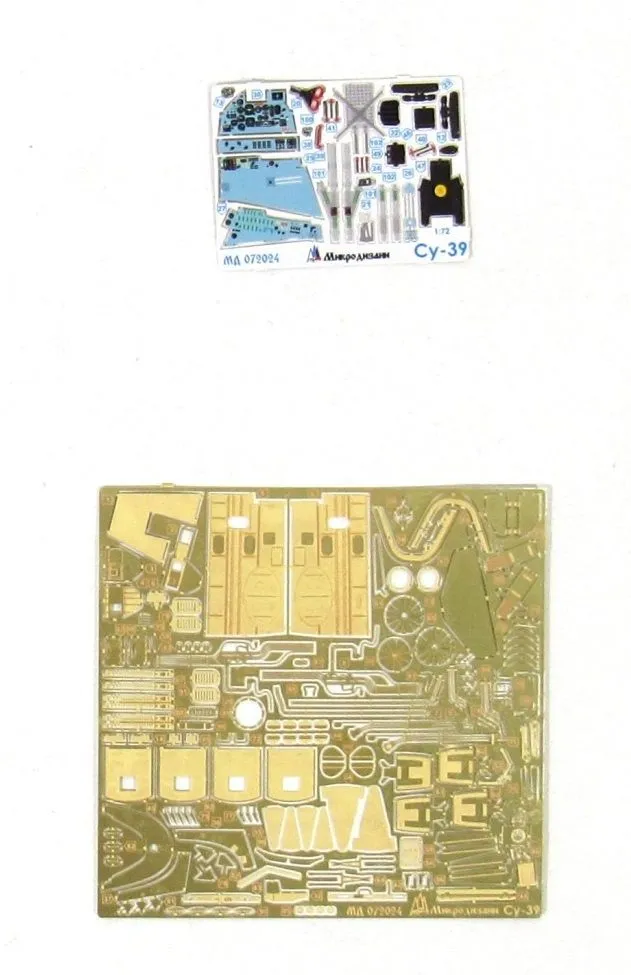 Su-39 detail set (color) for Zvezda 1:72