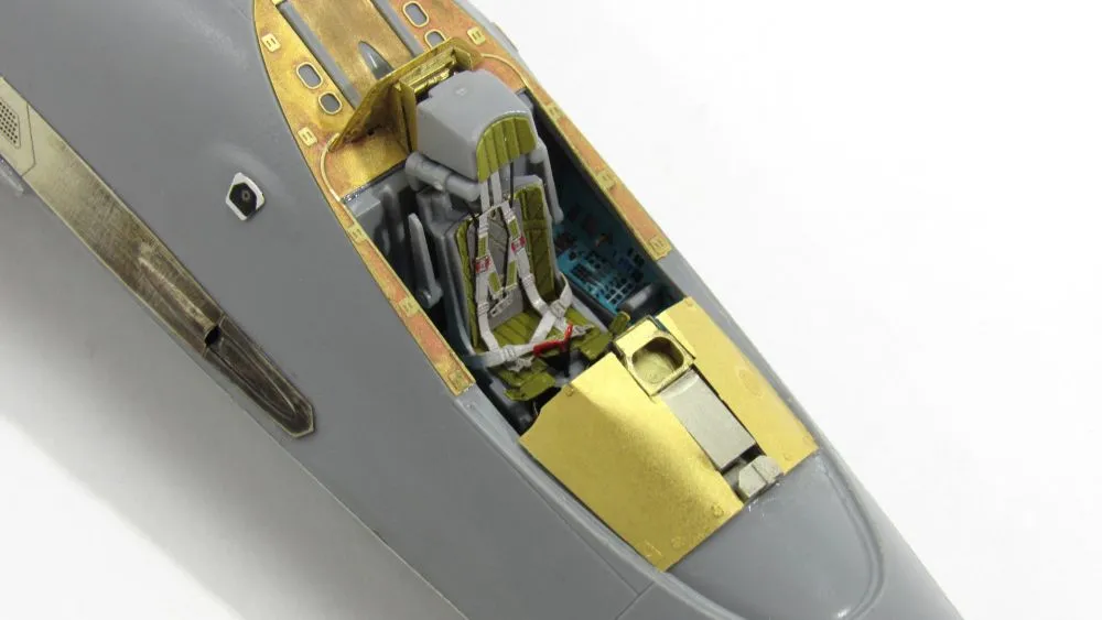Su-57 interior set (color) for Zvezda 1:48