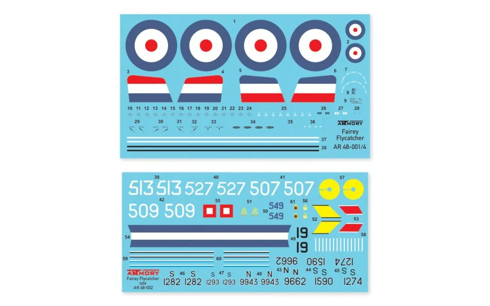 Fairey "Flycatcher" late version, w/ Jaguar-IV engine 1:48
