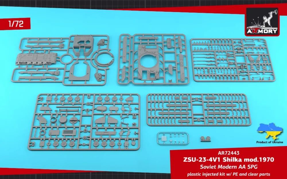 ZSU-23-4V1 Shilka mod.1970 1:72