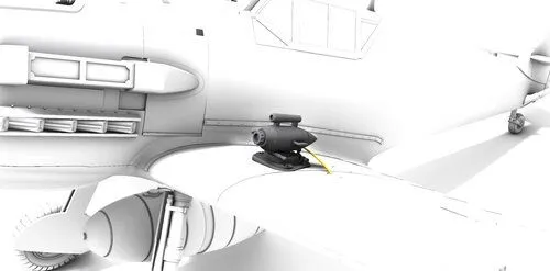 ESK 2000 B German WWII Gun Camera 1:32