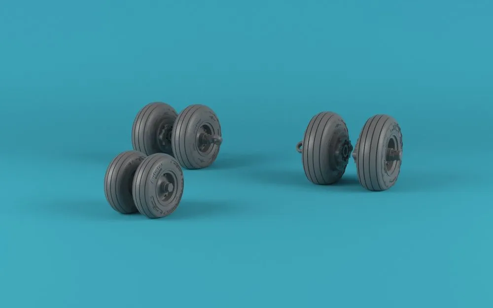 OV-22 Osprey wheels w/ weighted tires type "b" 1:48