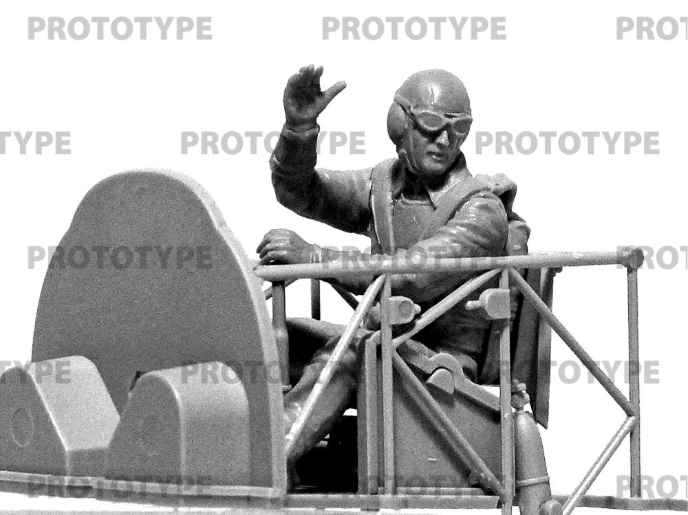 Axis Pilots in the cockpit 1:32