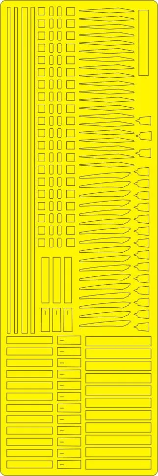 F-16 EXHAUST NOZZLES mask for Academy 1:32