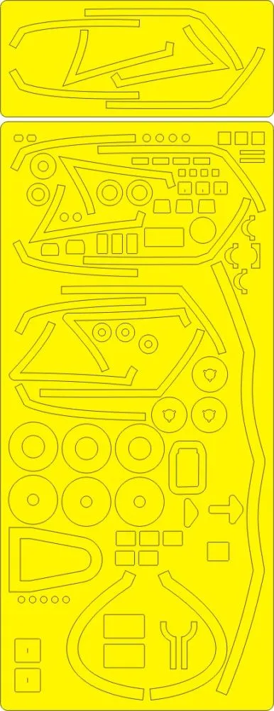 F-16C Fighting Falcon EXPERT mask for Academy 1:32