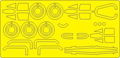 MiG-25PD EXPERT mask for ICM 1:72