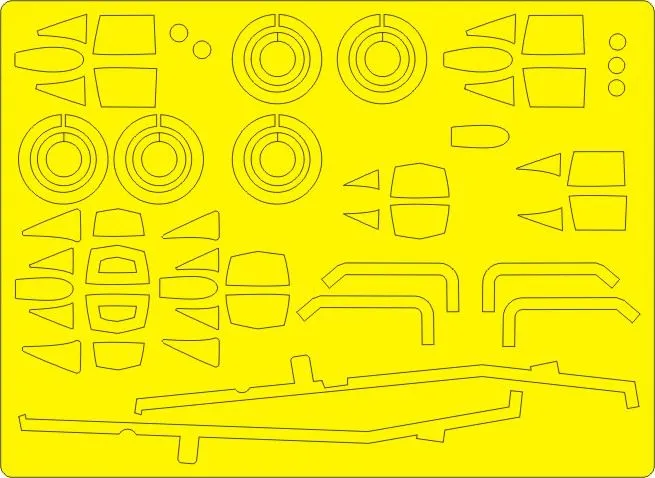 MiG-25PU EXPERT mask for ICM 1:72