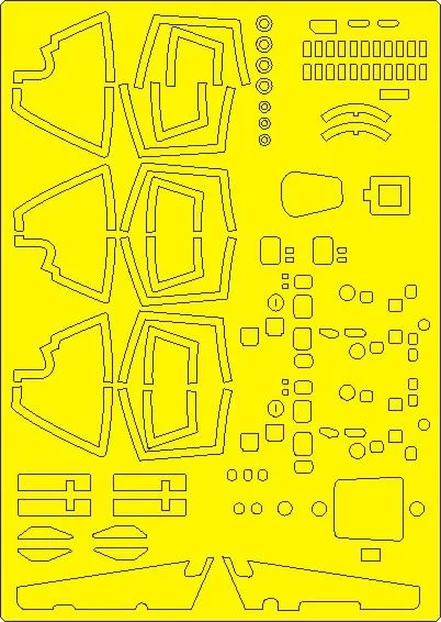 Su-33 EXPERT mask for Minibase 1:48