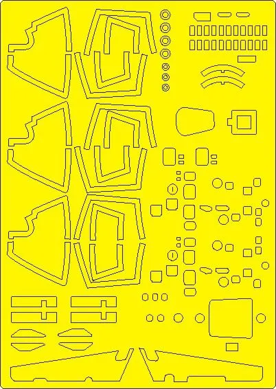 Su-33 ADVANCED mask for Minibase 1:48