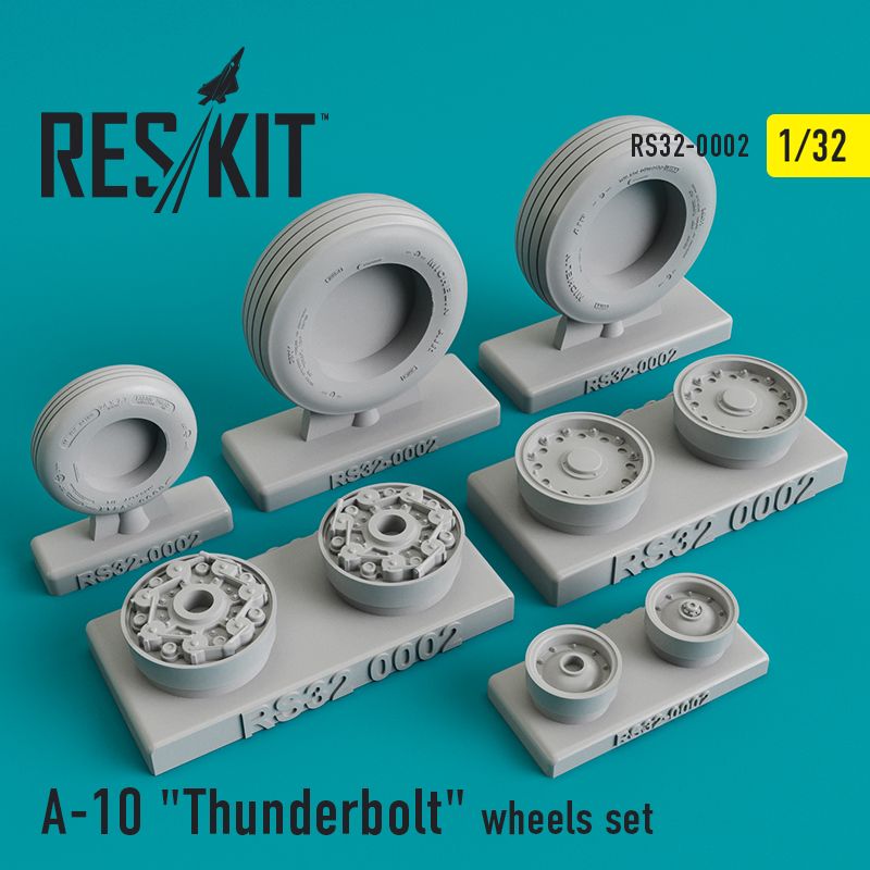 A-10 "Thunderbolt" wheels set 1:32
