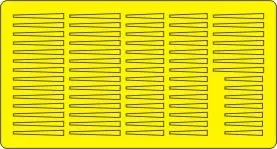 F-4E early, F-4EJ EXHAUST NOZZLES mask for Z.M. 1:48