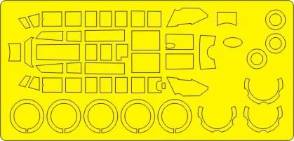 Bf 110 mask for Dragon/ Cyberhobby 1:48