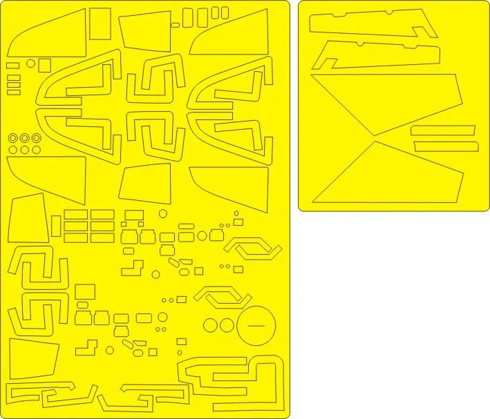 Su-34 Fullback EXPERT mask for Hobby Boss 1:48