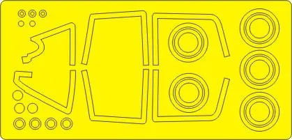 Su-30MK mask for Kitty Hawk 1:48