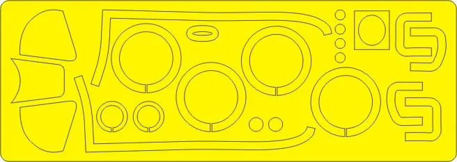 P-51D-5NA mask for Revell 1:48