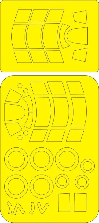 Hawker Hurricane Mk.I EXPERT mask for Fly kits 1:32