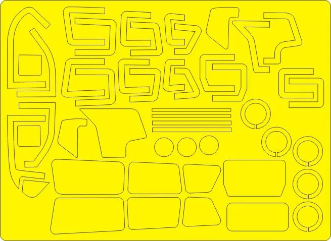 O-2A Skymaster mask for Roden 1:32