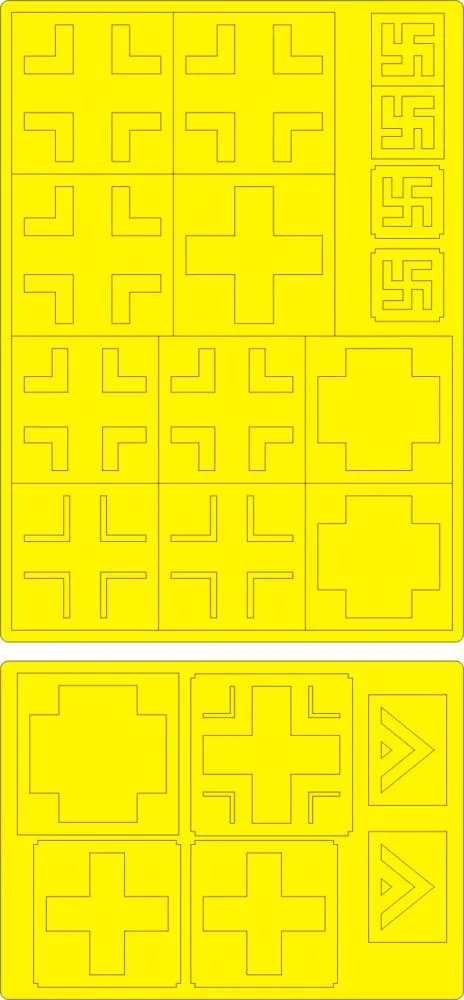 He 219 A-0 / A-2 Nightfighter Uhu NATIONAL INSIGNIA 1:32