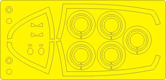 F/A-18E Super Hornet mask for Revell 1:32