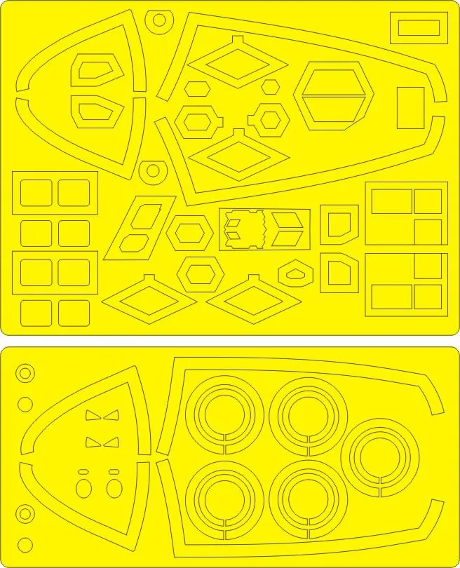 F/A-18E Super Hornet EXPERT mask for Revell 1:32