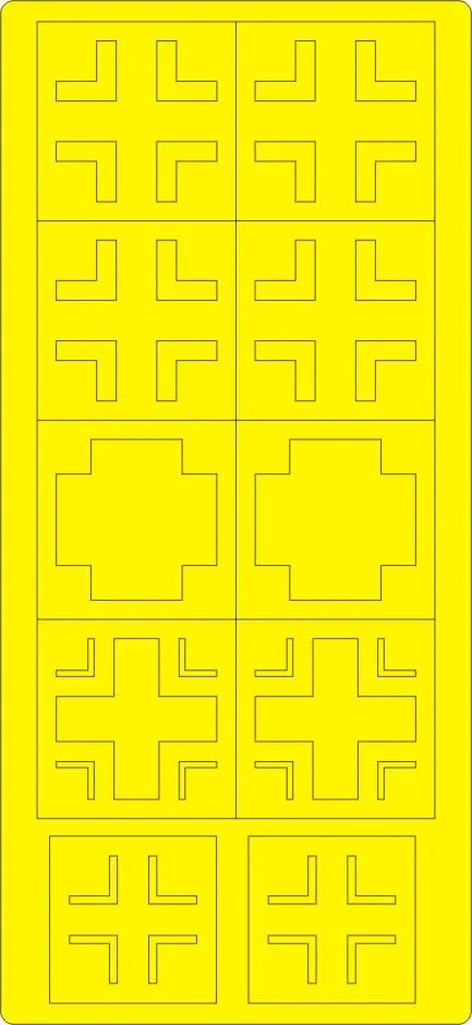 Me 262 A-1/A-2 MARKING mask 1:32