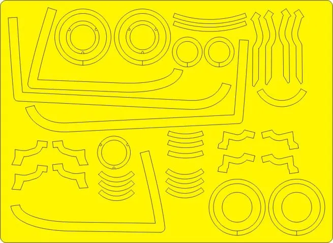 Eurofighter TYPHOON mask for Revell 1:32