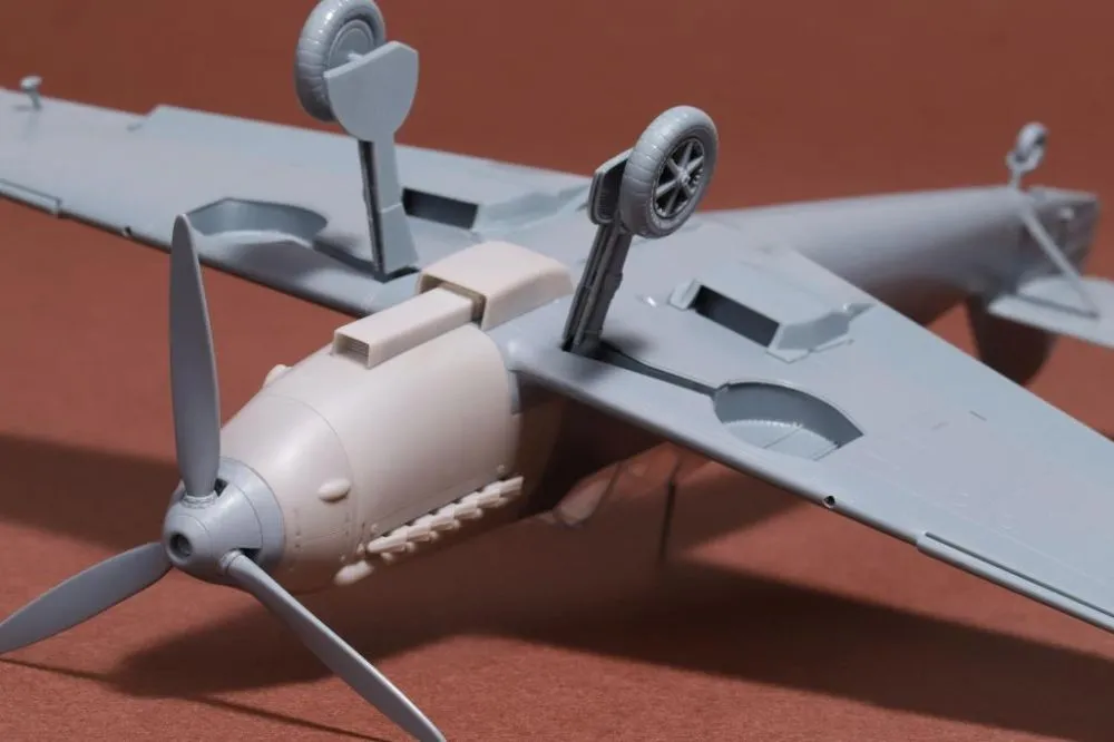 Bf 109E Flying Testbed conversion set for Eduard 1:48